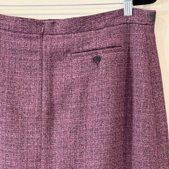 Jessica Petites Pencil Skirt Purple/Black 16P - Picture 4 of 7